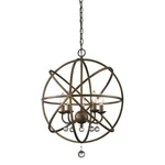 Z-lite Acadia 5 Light Pendant, Golden Bronze 416-20. Fixed Price $354.99.