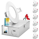 Sunperian 3 Inch Ultra-thin Led Recessed Lighting With Junction Box, 5 Color .... Fixed Price $99.86.