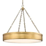 Z-lite 1944P33-LED Anders Light 33"W Pendant Brass. Fixed Price $1005.20.