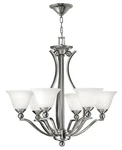 Hinkley Lighting H4656 Bolla 1 Tier Chandelier - Nickel. Fixed Price $321.07.