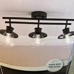 Hampton Bay 3-LIGHT Dark Bronze/black Led Track Lighting Kit 1007 730 352. Fixed Price $12.59.