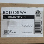 Kuzco EC18805-WH Trenton 5" Wide Led Exterior Flushmount Ceiling Light White. Fixed Price $60.00.