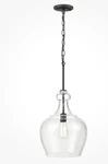 Millennium Lighting Corra Collection Pendant Matte Black 4211-MB. Fixed Price $189.00.