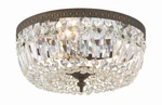 Crystorama Lighting Group 714-CL-MWP Ceiling Mount 3 14"W Bronze. Fixed Price $498.00.