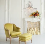 Toureg Chrome 15 Lights Crystal Chandelier By Elegant Lighting, V8005G31C/RC. Fixed Price $1210.00.