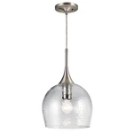 Kichler 43537NI Brushed Nickel Pendant Light. Fixed Price $150.00.