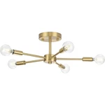 Progress Lighting P350219 Delayne 16"W Semi-flush Ceiling Bronze. Fixed Price $91.99.