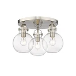 Innovations Lighting 410-3F-11-20 Newton Sphere Flush Nickel. Fixed Price $359.04.