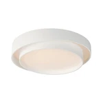 White Led Flush Mount From The Ziggurat Collection. Fixed Price $548.00.