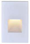 2-PACK Satco Nuvo Led White Vertical Step Light Dimmable 3000K 3"W 5"H 65/406. Fixed Price $17.00.