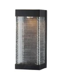 Nos Maxim Stackhouse Vx 1-LIGHT Bronze Integrated Led Outdoor Wall Glass. Fixed Price $99.00.