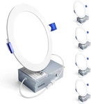 Ensenior 4 Pack 6 Inch Led Recessed Dimmable, 5000K Daylight, 1200LM High. Fixed Price $53.95.
