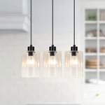 3 Packs Glass Chandelier Simplist Pendant Lamp Kitchen Island Ceiling Lights. Fixed Price $77.12.