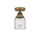 Innovations Lighting 288-1C-9-5 Bell Semi-flush 5"W Brass. Fixed Price $180.40.