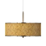 Golden Versailles Giclee Glow 16" Wide Pendant Light. Fixed Price $274.99.