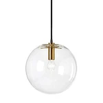 Xd Global Spherical Led Pendant Light 30CM Clear Glass Ceiling Gold E27. Fixed Price $53.99.