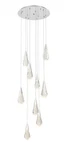 Crystal Diamond Pendant Chandelier Light Fixture Chrome Foyer Living Dining Room. Fixed Price $2279.99.