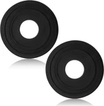 2 Pieces Lighting Pu Ceiling Medallion Cover Plate Fan Black. Fixed Price $39.35.