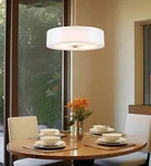 Kira Home Lindos 20" Modern 3-LIGHT Double Drum Chandelier + Glass Diffuser, Ste. Fixed Price $71.96.