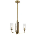 Kimrose 3 Light Small Chandelier Art Deco STYLE-14.75 Inches Tall 18. Fixed Price $424.99.