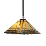 Meyda Tiffany 155020 Mission Light 25"W Pendant - Multicolor. Fixed Price $952.75.