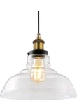 Jonathan Y Litchfield 11IN 1-LIGHT Brass Gold Farmhouse Metal/glass Led Pendant. Fixed Price $43.94.