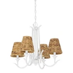 Craftmade 58324 Kokomo Light 22"W Chandelier - White. Fixed Price $298.00.