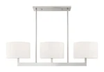 Livex Lighting 42405 Hayworth 3 42"W Linear Chandelier - Nickel. Fixed Price $407.96.