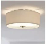 Progress Lighting Inspire 13 In. 2-LIGHT Brushed Nickel Semi-flush Ceiling. Fixed Price $37.46.
