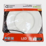 Commercial Electric & In. Recessed Led Trim T65-4000K (untested). Fixed Price $14.99.