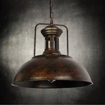 Antique Rustic Iron Vintage Barn Ceiling Lamp Industrial Pendant Indoor Light. Fixed Price $69.90.