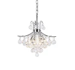 Elegant Lighting V8000D16/RC Toureg 16"W Crystal Pendant - Chrome. Fixed Price $258.00.