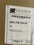 Golden 3602-FM Pw-sf Flush Mount Pewter Lamps. Fixed Price $71.50.