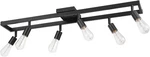 Globe Electric 59811 Weston 6-LIGHT Track Lighting Matte Black W/o Bulb. Fixed Price $79.00.