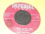 Fats Domino 45 Rpm Single Wait And See Classic R&b 1957 Inch Still Love You. Fixed Price $9.00.