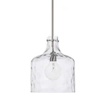 Homeplace 325717BN Pendant, 1-LIGHT 100 Watts, Brushed Nickel. Fixed Price $152.23.