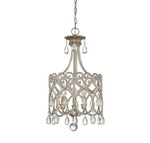 Savoy House 1-870-3-211 3-LIGHT Mini Chandelier Argentum. Fixed Price $378.00.