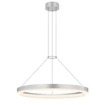 Sonneman 2315 Aluminum Corona 23.75" Led Pendant With Frosted Shade. Fixed Price $2550.00.