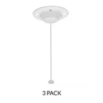 3 Commercial Electric Led Pull Chain Light Closet Ceiling Utility Fixture. Fixed Price $20.99.