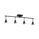 Modern Led 4-LIGHT Track Lighting, Matte Black, 32 Inch, GU10 Bulb Incl.... Fixed Price $168.77.