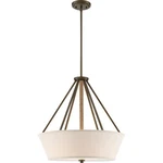 Nuvo Lighting Seneca 4 22" Pendant Mahogany Bronze 60-5896. Fixed Price $229.98.