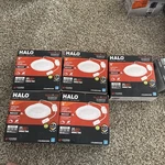 5PK Halo Quick Link 6 In. Selectable Direct Mount Recessed Kit New Other. Fixed Price $39.99.