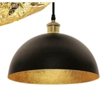Flynix Pendant Light Black And Gold Leaf (nib). Fixed Price $39.89.