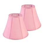 Jerhous 2 Pcs Pink Shades Rayon Silk Bell 6.7''TOP X 13''BOTTOM. Fixed Price $50.34.