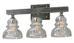 Troy Lighting Menlo Park 3-LIGHT Vanity Wall Old Silver (model B3953). Fixed Price $499.00.