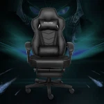 Elecwish Computer Gaming Chair Ergonomic Recliner Desk Seat Swivel W/ Footrest. Fixed Price $111.99.