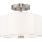 Livex Lighting 52151-91 Chelsea Semi-flush Mount Brushed Nickel. Fixed Price $151.96.