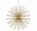 Eurofase Lighting 43865 Dendelio 35 54"W Sputnik Chandelier - Gold. Fixed Price $3860.00.