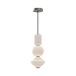 Alora Mood Bijou 8" Led Pendant, Brushed Nickel/opal Matte/opal - PD530341BNOP. Fixed Price $304.00.