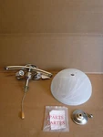 Quorum Fan Kit Hemisphere 2LT Stn Satin Nickel 1160-65 Lights Lighting. Fixed Price $99.99.